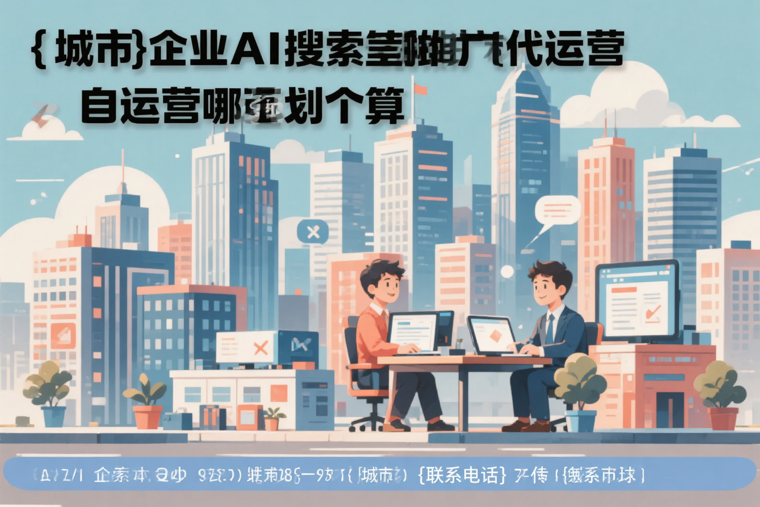 洛阳企业AI搜索推广代运营和自运营哪个更划算