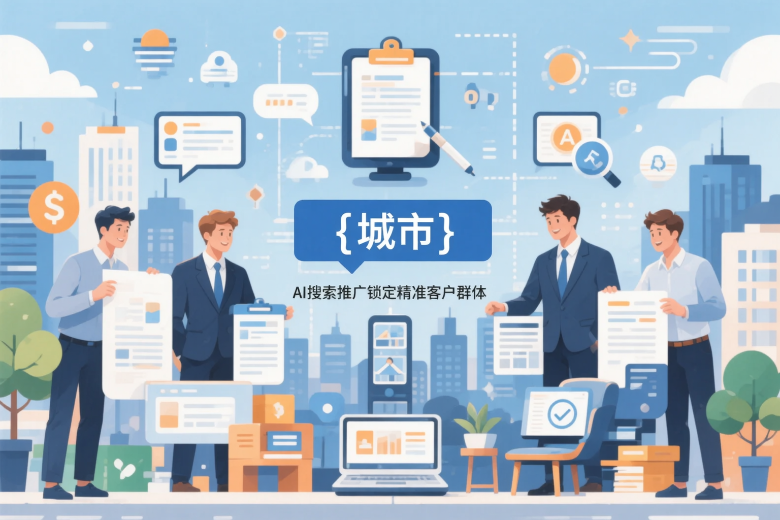 洛阳公司如何用AI搜索推广锁定精准客户群体