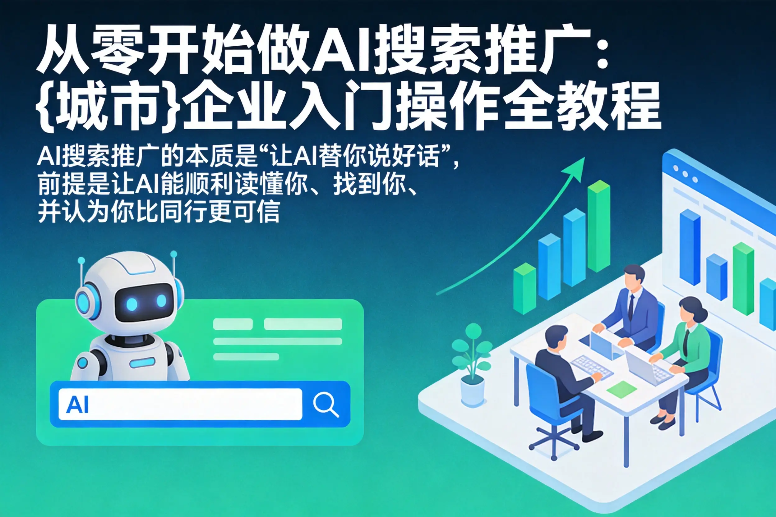 从零开始做AI搜索推广:洛阳企业入门操作全教程