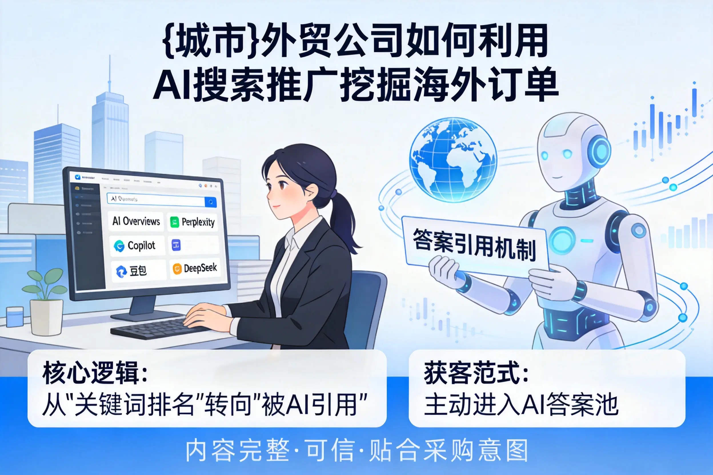 洛阳外贸公司如何利用AI搜索推广挖掘海外订单