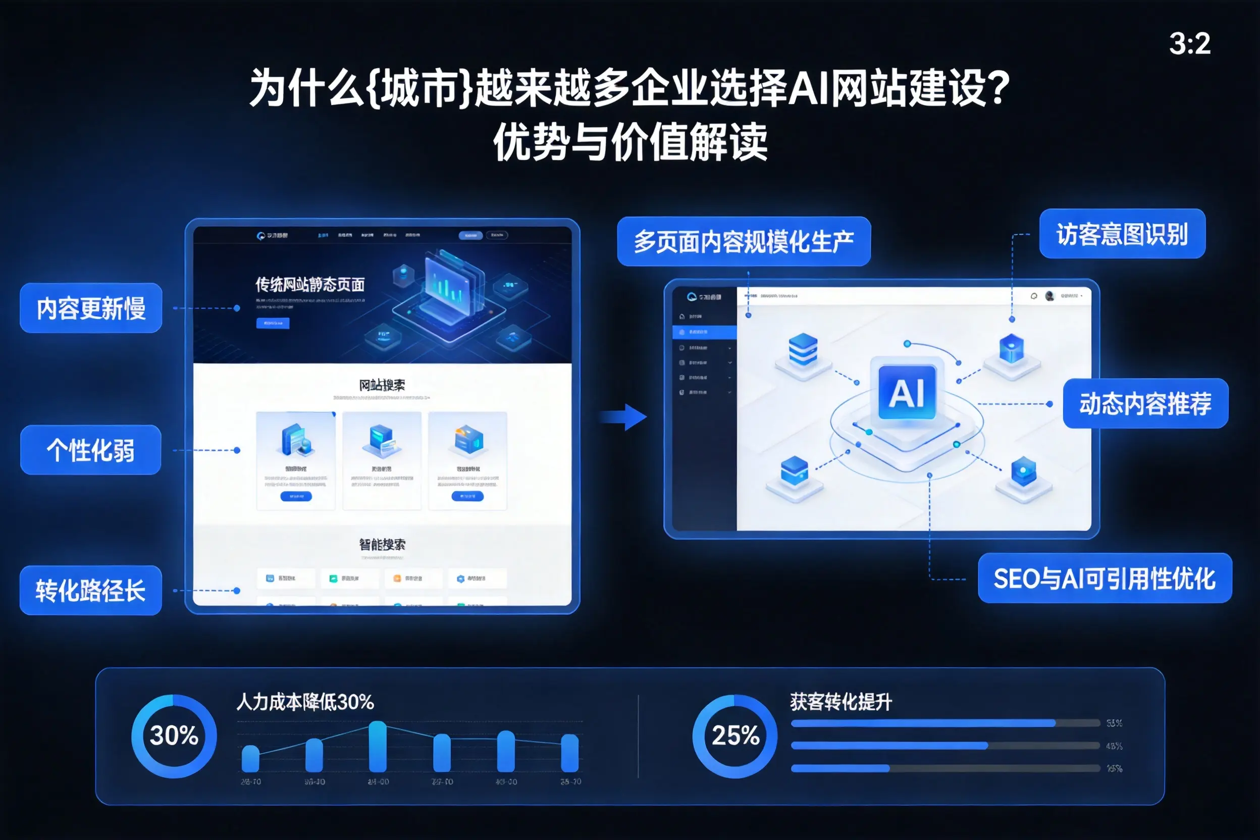 为什么洛阳越来越多企业选择AI网站建设?优势与价值解读