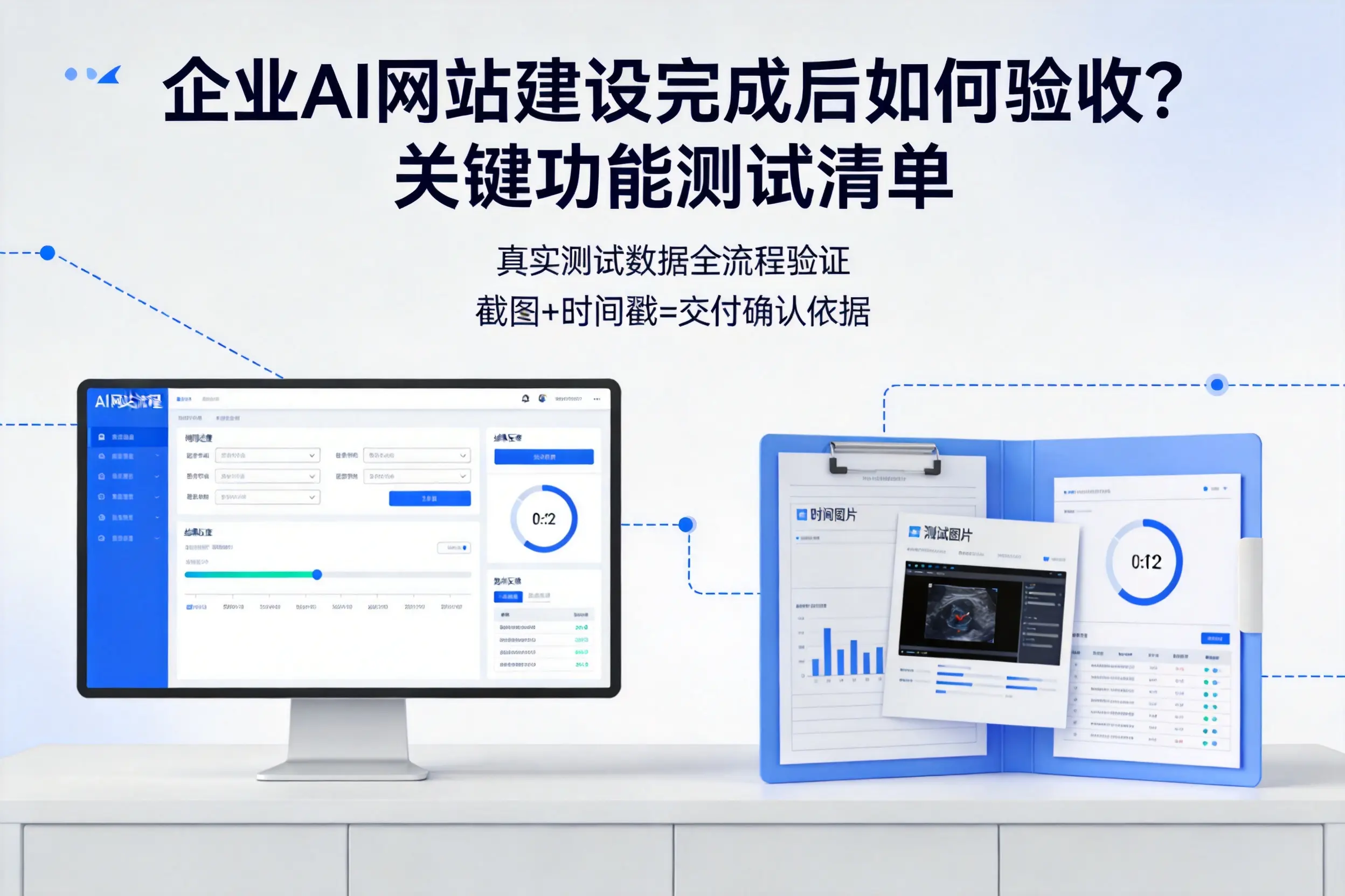 洛阳企业AI网站建设完成后如何验收?关键功能测试清单