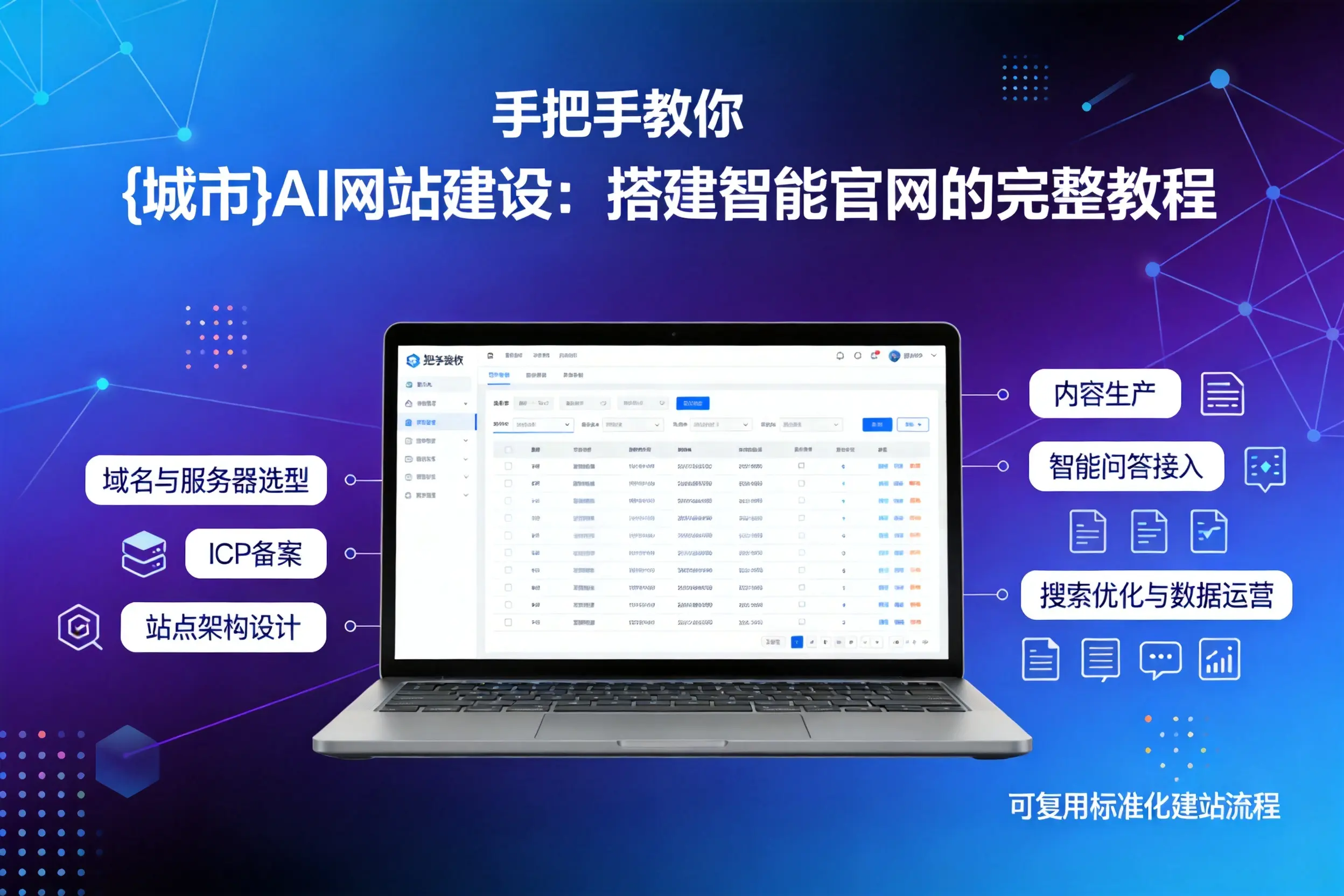 手把手教你洛阳AI网站建设：搭建智能官网的完整教程