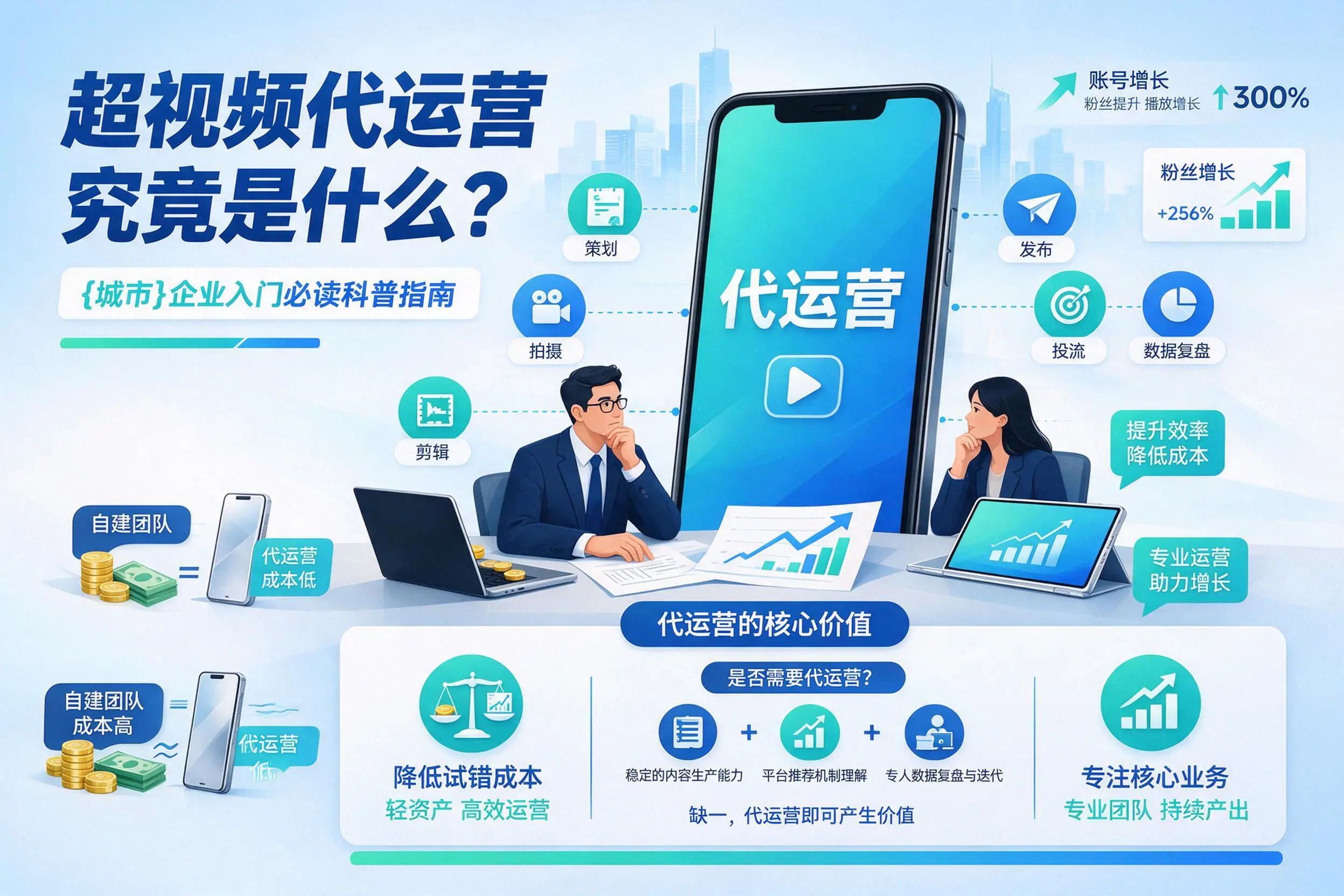 短视频代运营究竟是什么?洛阳企业入门必读科普指南