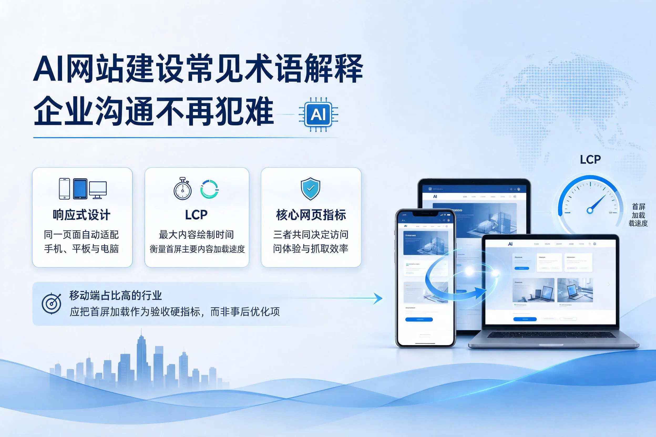 AI网站建设常见术语解释，洛阳企业沟通不再犯难