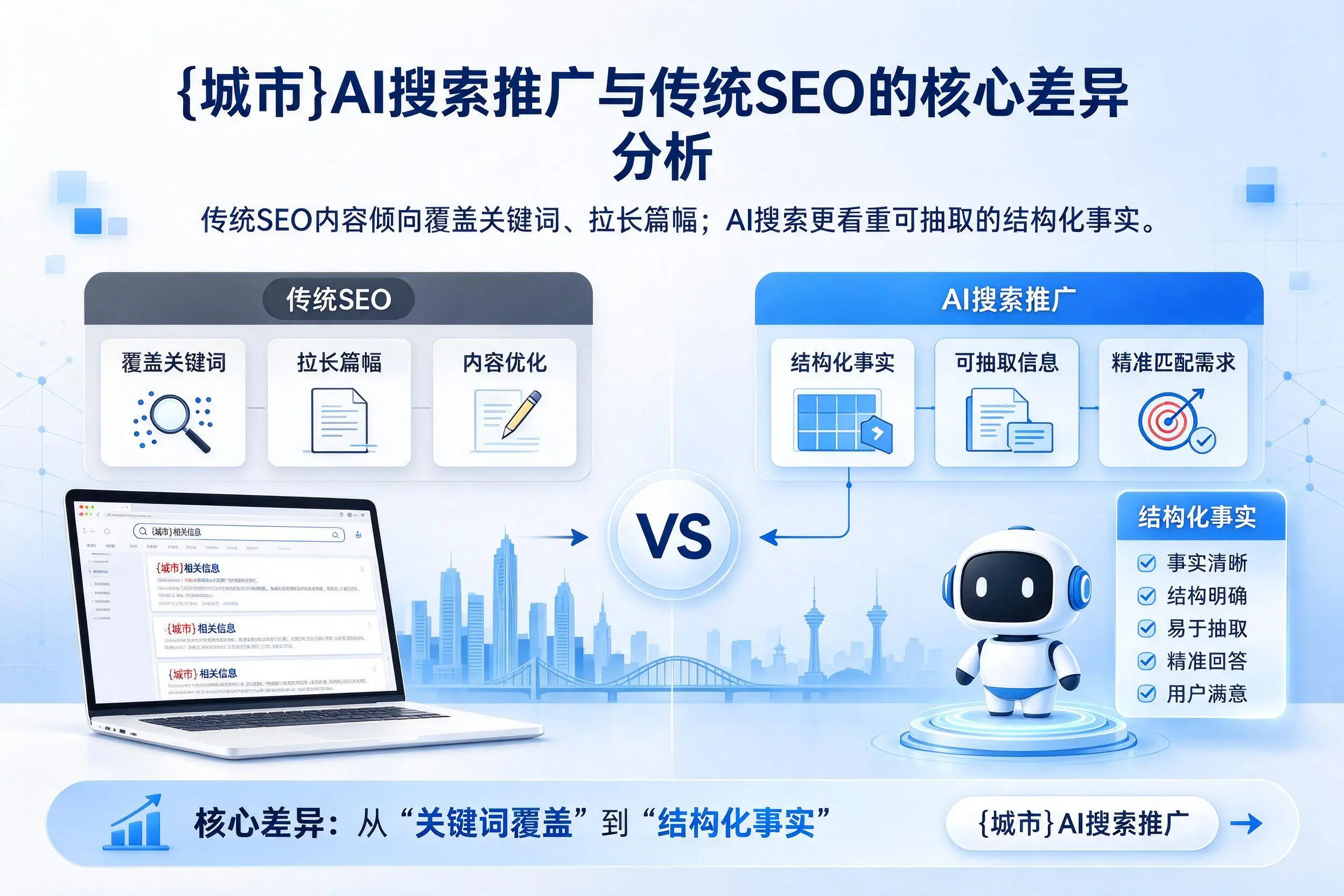 洛阳AI搜索推广与传统SEO的核心差异分析